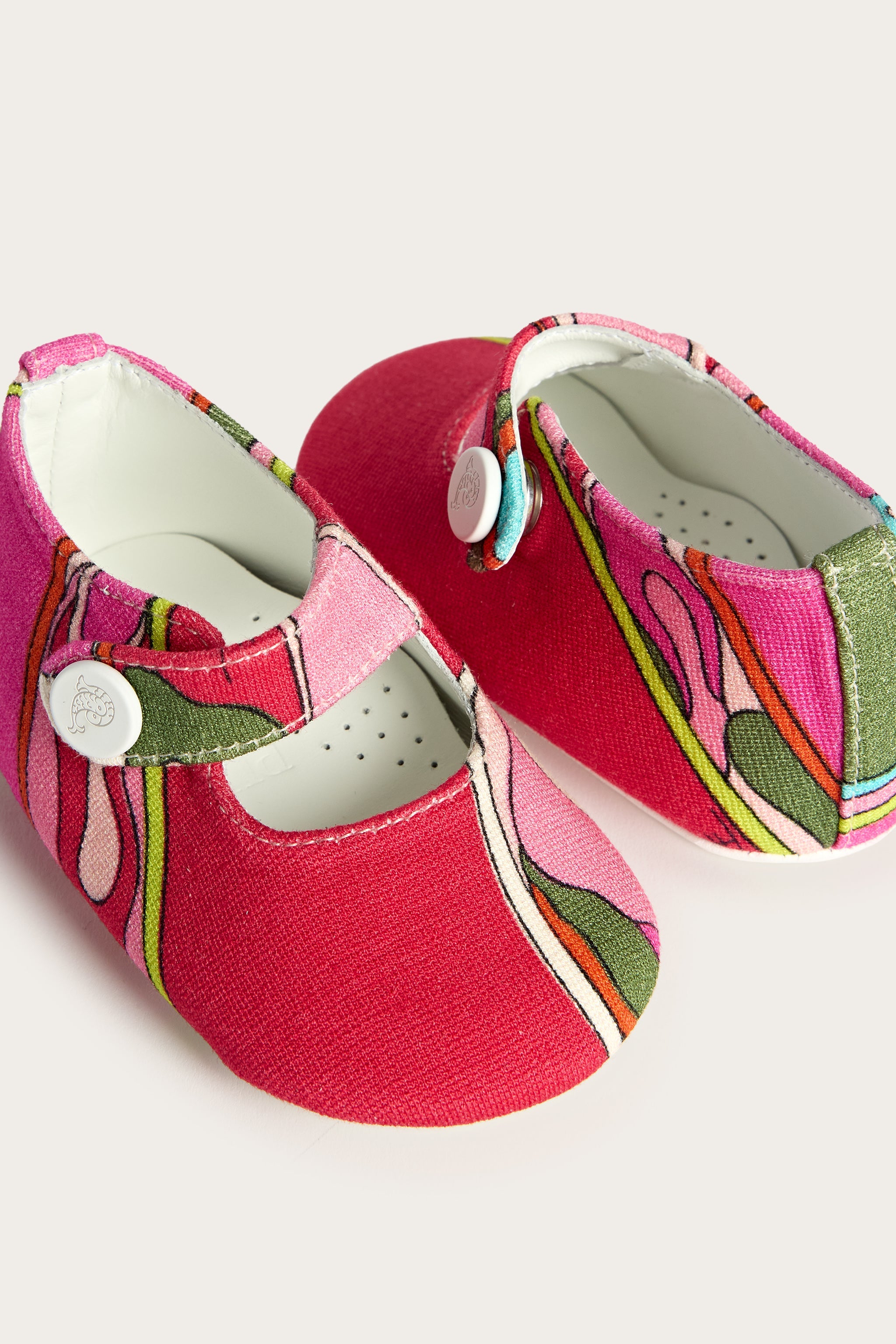 Emilio Pucci Orchidee Ballerines Bebe Fuchsia Jersey