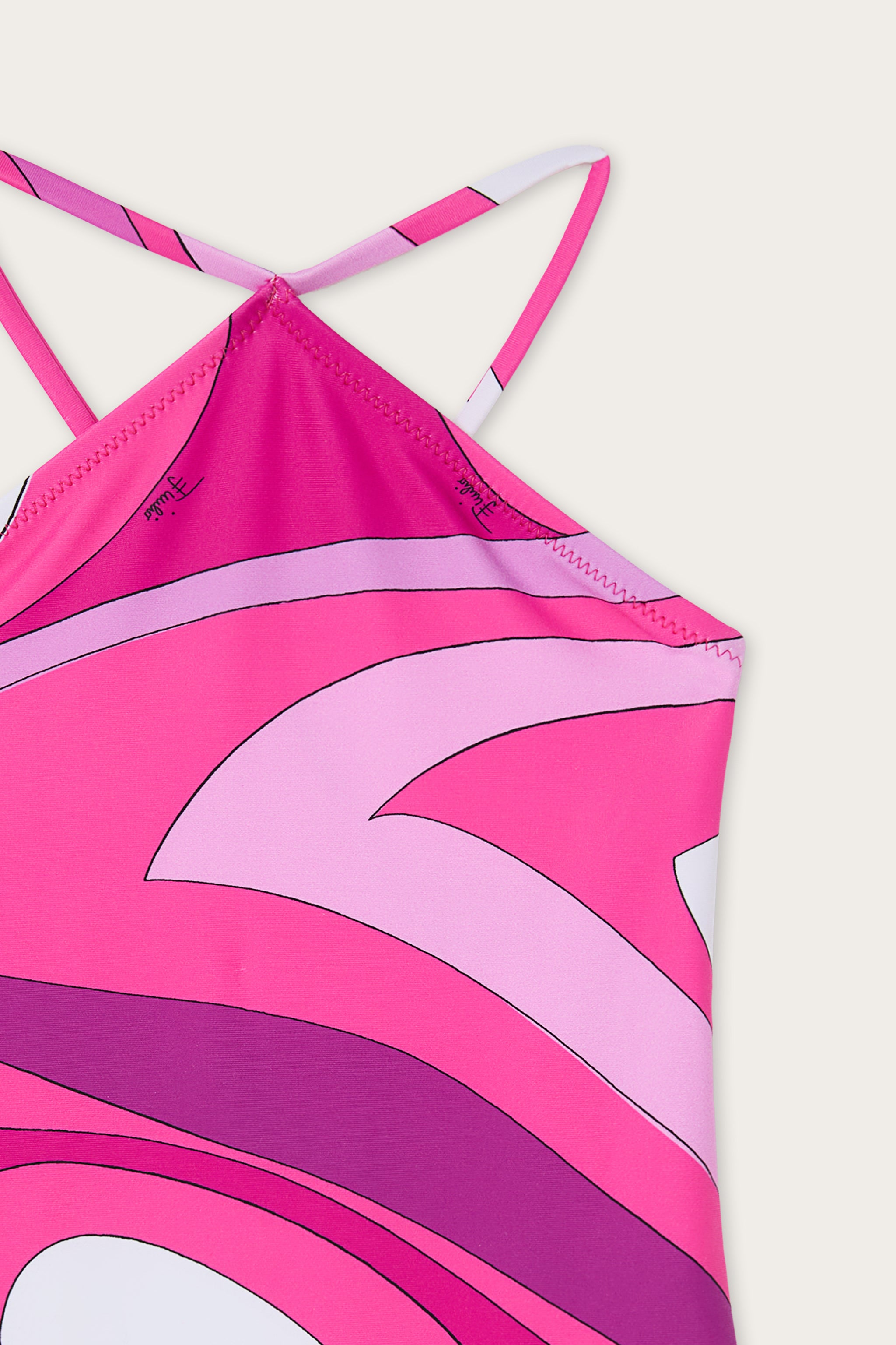 Emilio Pucci SWIMSUITS Maillot 1 pièce Marmo violet lycra