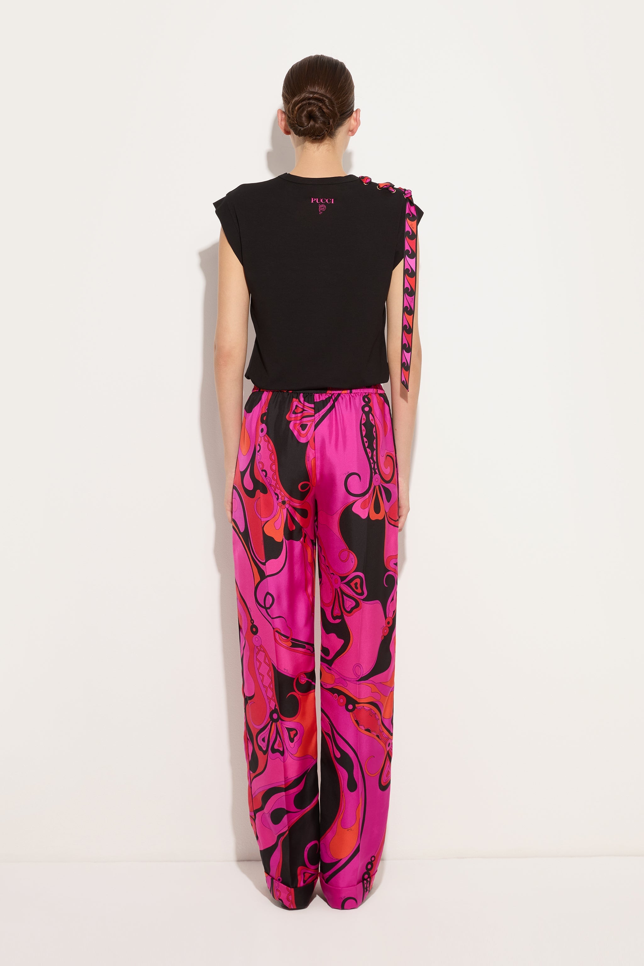 Emilio Pucci T-shirt 6HTP406H990999 noir viscose