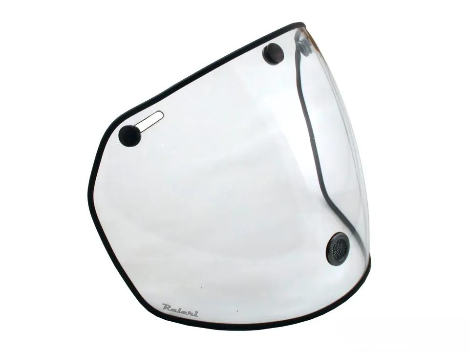 Raleri Airstream visiere casque 3 boutons transparente