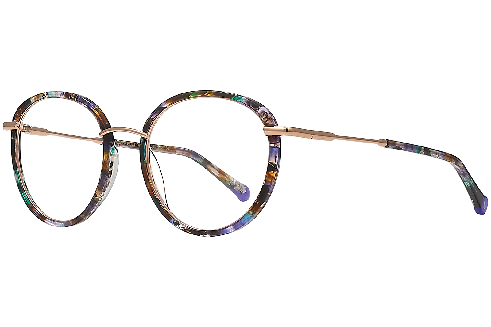 Clémence & Margaux La Poétique lunettes de vue Noir & Blanc pantos