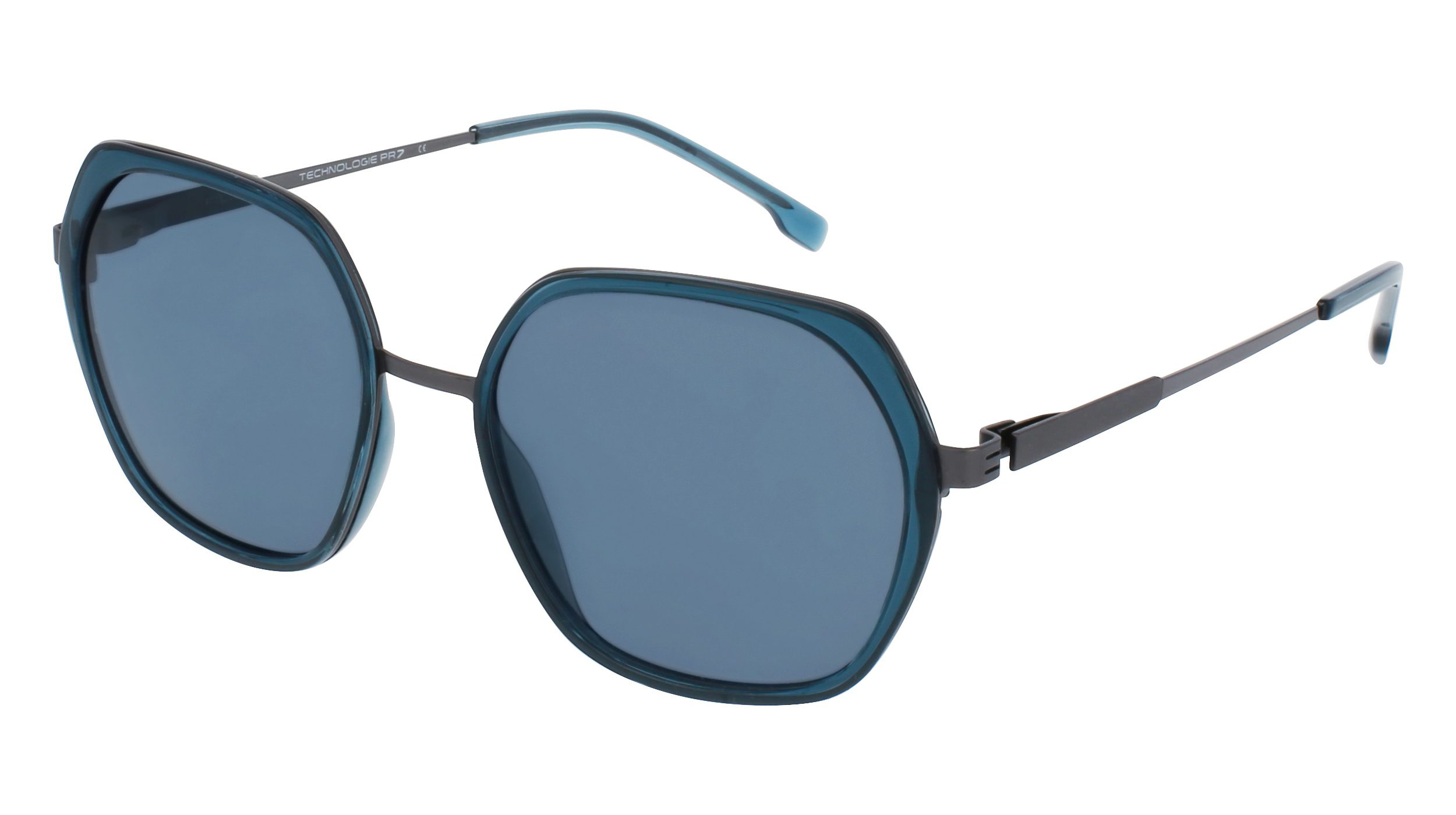 Filium FI S2303 lunettes de soleil BLGU verres solaires hexagonaux