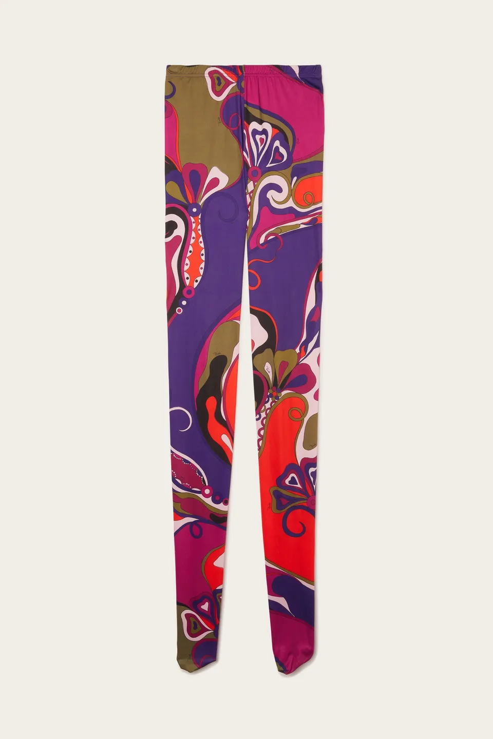 Emilio Pucci Orchidee collant femme multicolore 50 den
