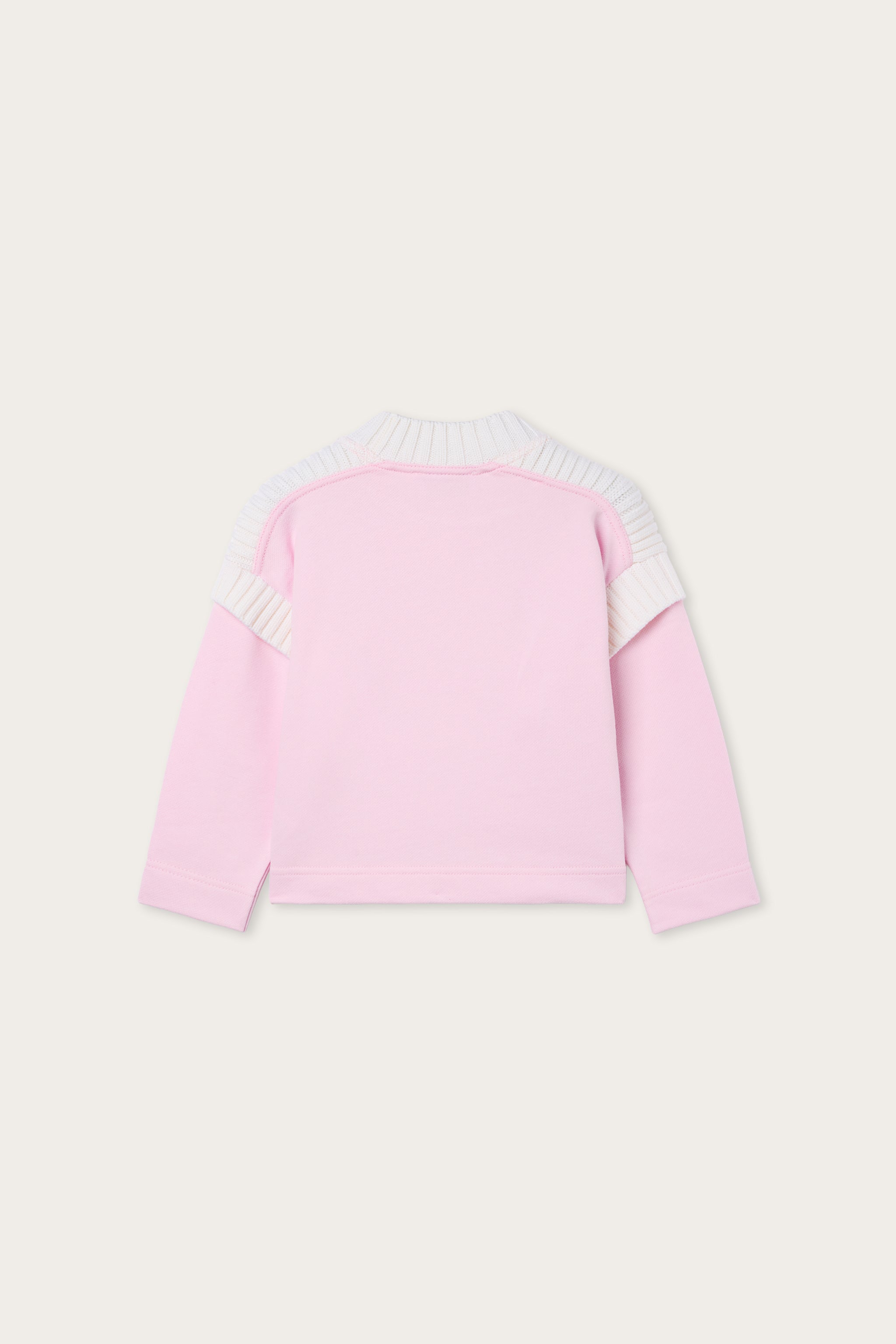 Emilio Pucci Felpa Rosa sweat enfant rose logo