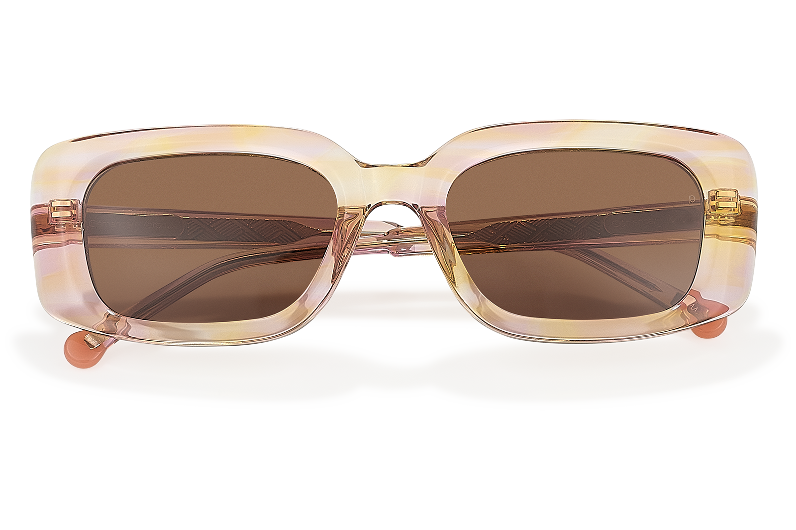 Clémence & Margaux L'Icône lunettes de soleil dégradé vert rose