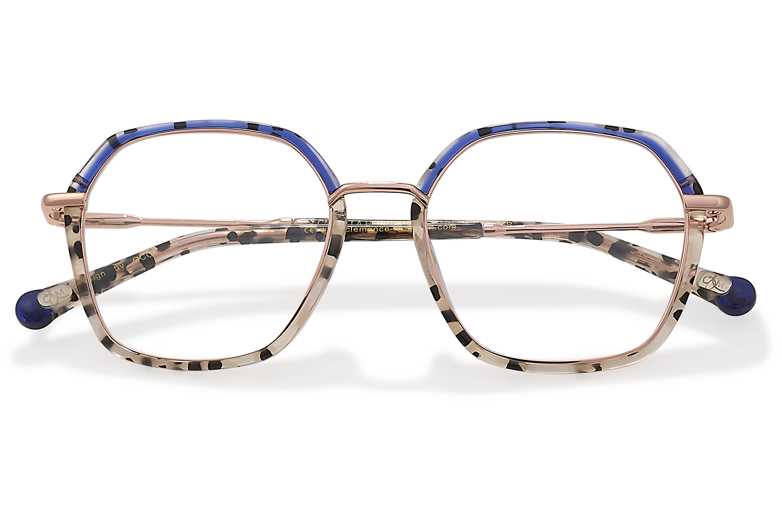 Clémence & Margaux La Happy Place lunettes de vue rouge moucheté