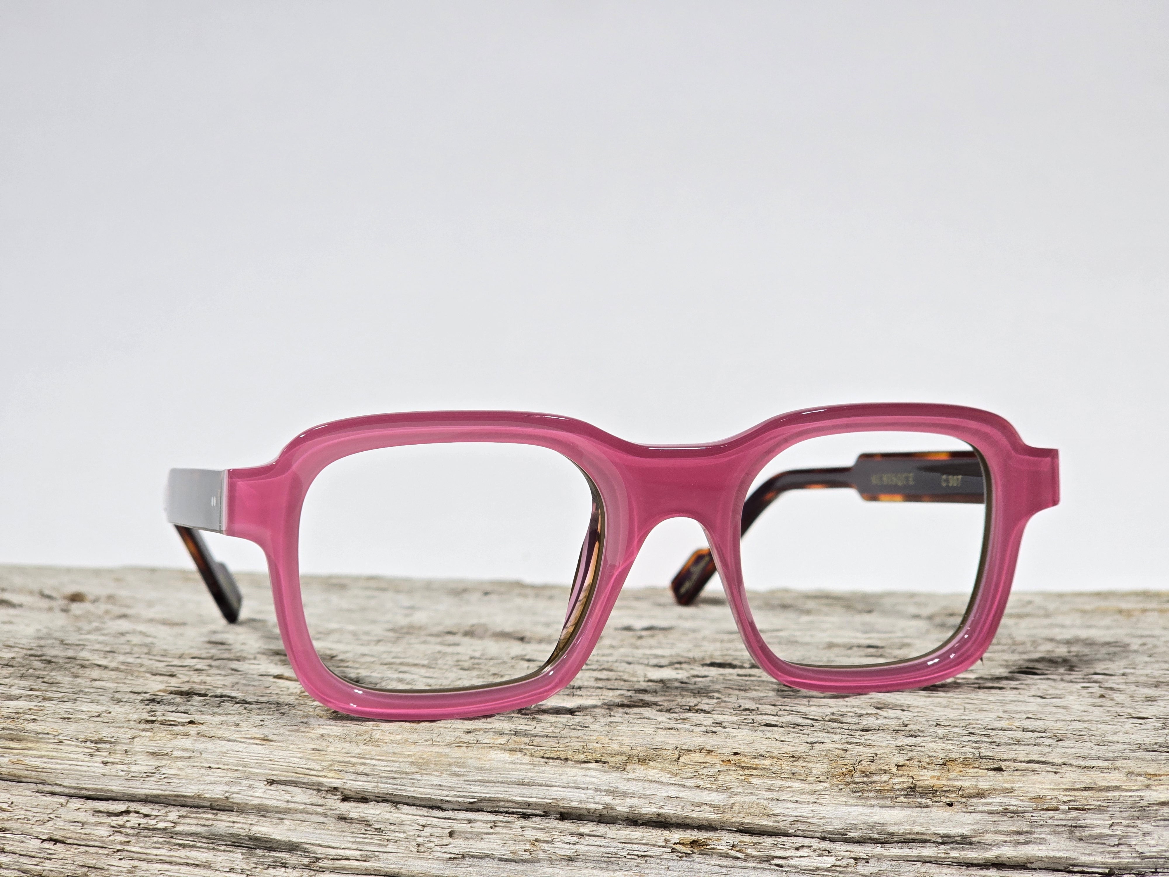 Xavier Derome Aubisque C307 monture rose framboise