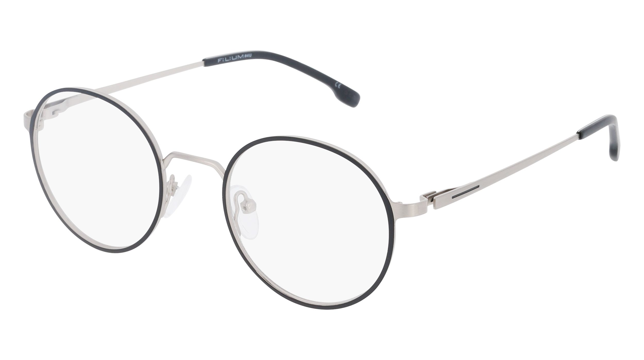 Filium FI 4U 2401 NOAR lunettes de vue noir argent femme