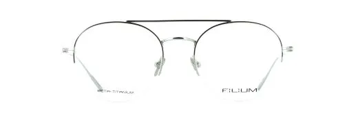 Filium FI 2005 ARNO lunettes de vue argent noir nylor