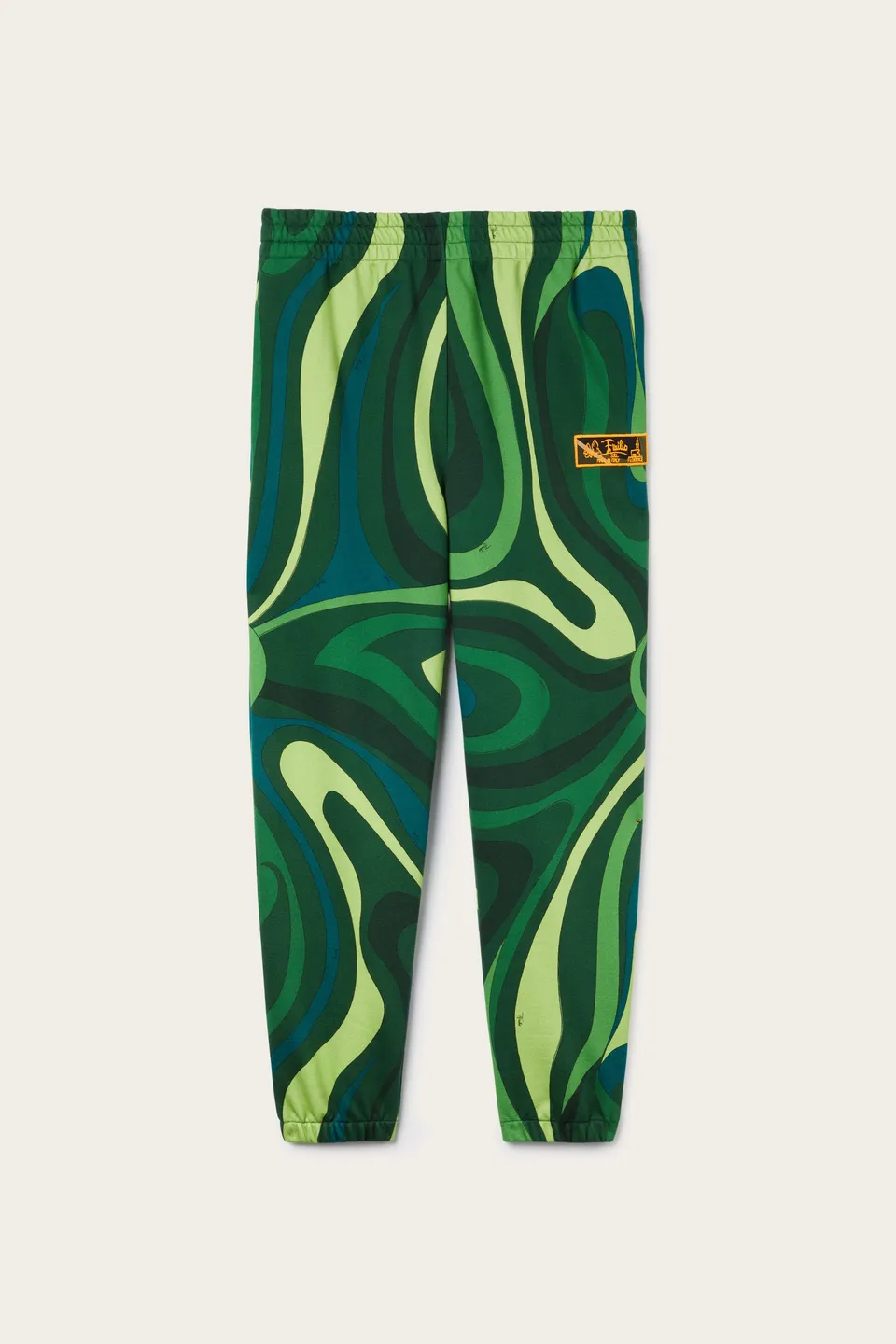 Emilio Pucci Marmo jogging molleton vert