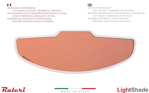 Raleri LightShade Arai insert anti-buée HighDefinition rose