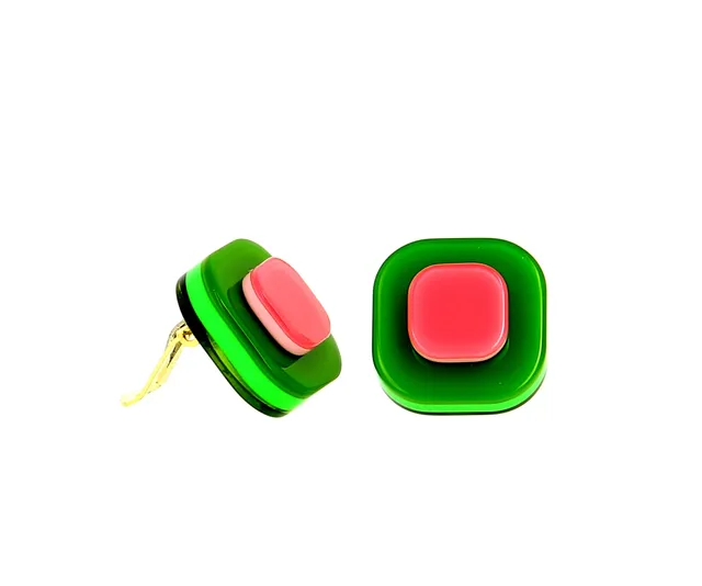 Xavier Derome BO 03 C100-230 boucles d'oreilles acétate