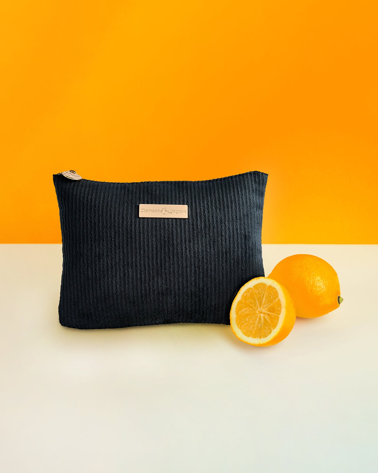 Clémence & Margaux Pochettes pochette Olive étui lunettes souple