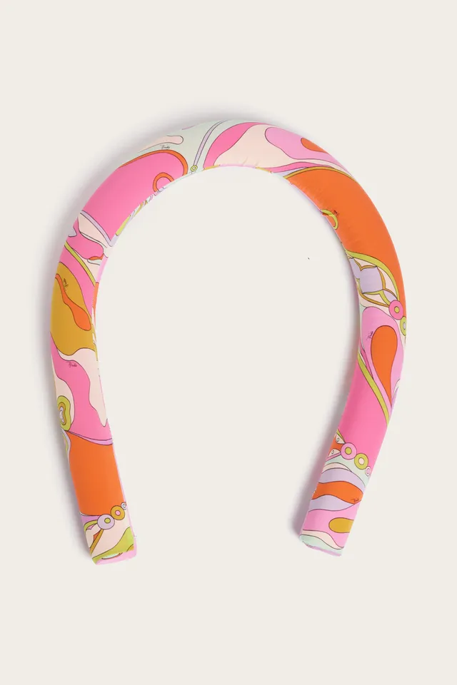 Emilio Pucci Orchidee bouée piscine multicolore lycra